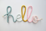 Hello nursery wire wall art