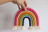 Lollipop rainbow wall hanging