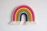 Lollipop rainbow wall hanging