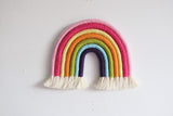 Lollipop rainbow wall hanging