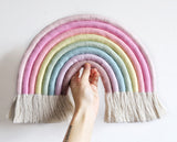 Flamingo Large size rainbow wall hanging