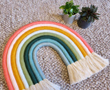 Rainforest rainbow wall hanging