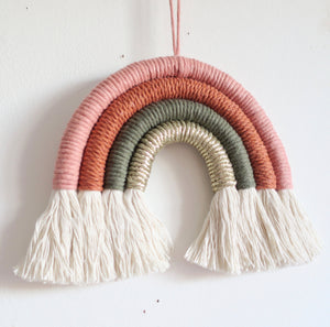 Arden small rainbow wall hanging