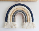 Archer blue neutral rainbow wall hanging