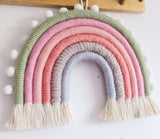 Buttermilk rainbow wall hanging