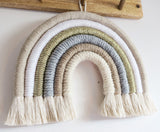 Tallulah neutral rainbow wall hanging