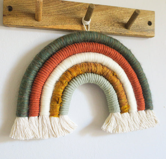 Hazel rainbow wall hanging