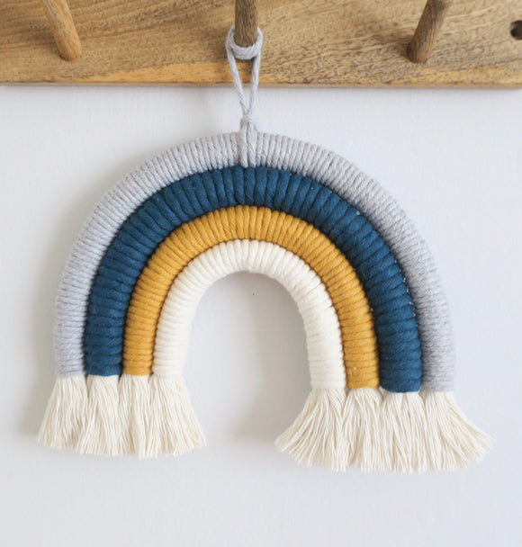 Eveston baby boy rainbow wall hanging