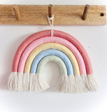 Amoret chunky rainbow wall hanging