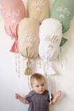 Fabric balloon cushion nursery