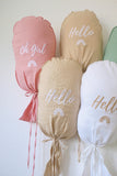 Fabric balloon cushion nursery