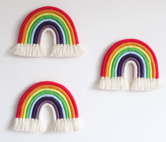 Classic rainbow wall hanging