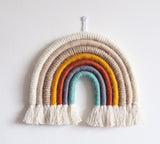 Spice garden boho rainbow wall hanging