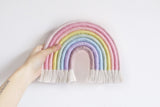 Flamingo rainbow wall hanging