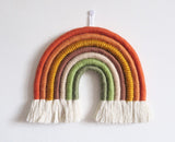 Autumn Gold rainbow wall hanging