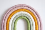 Summer Blush rainbow wall hanging