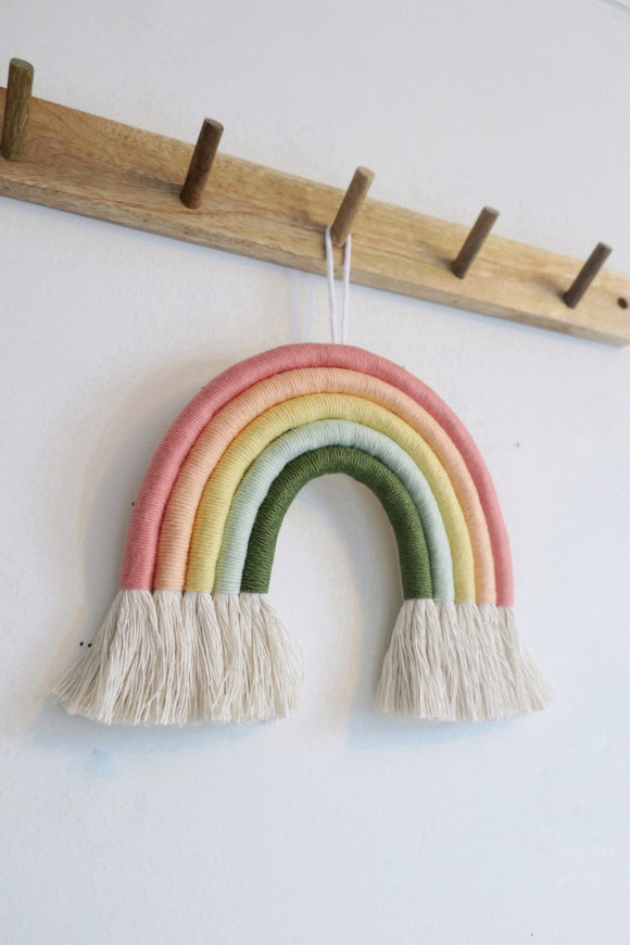 Sugar Candy rainbow wall hanging