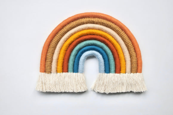 Blue Mountain rainbow wall hanging