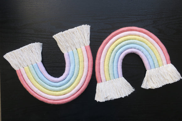 Summer Fruits rainbow wall hanging