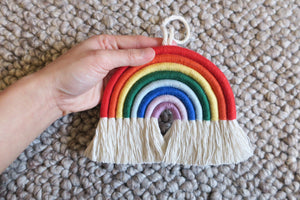 Jenny rainbow wall hanging