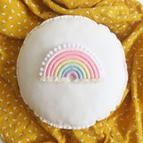 Baby rainbow cushion