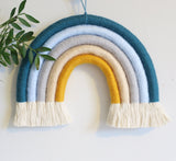 Mason rainbow wall hanging